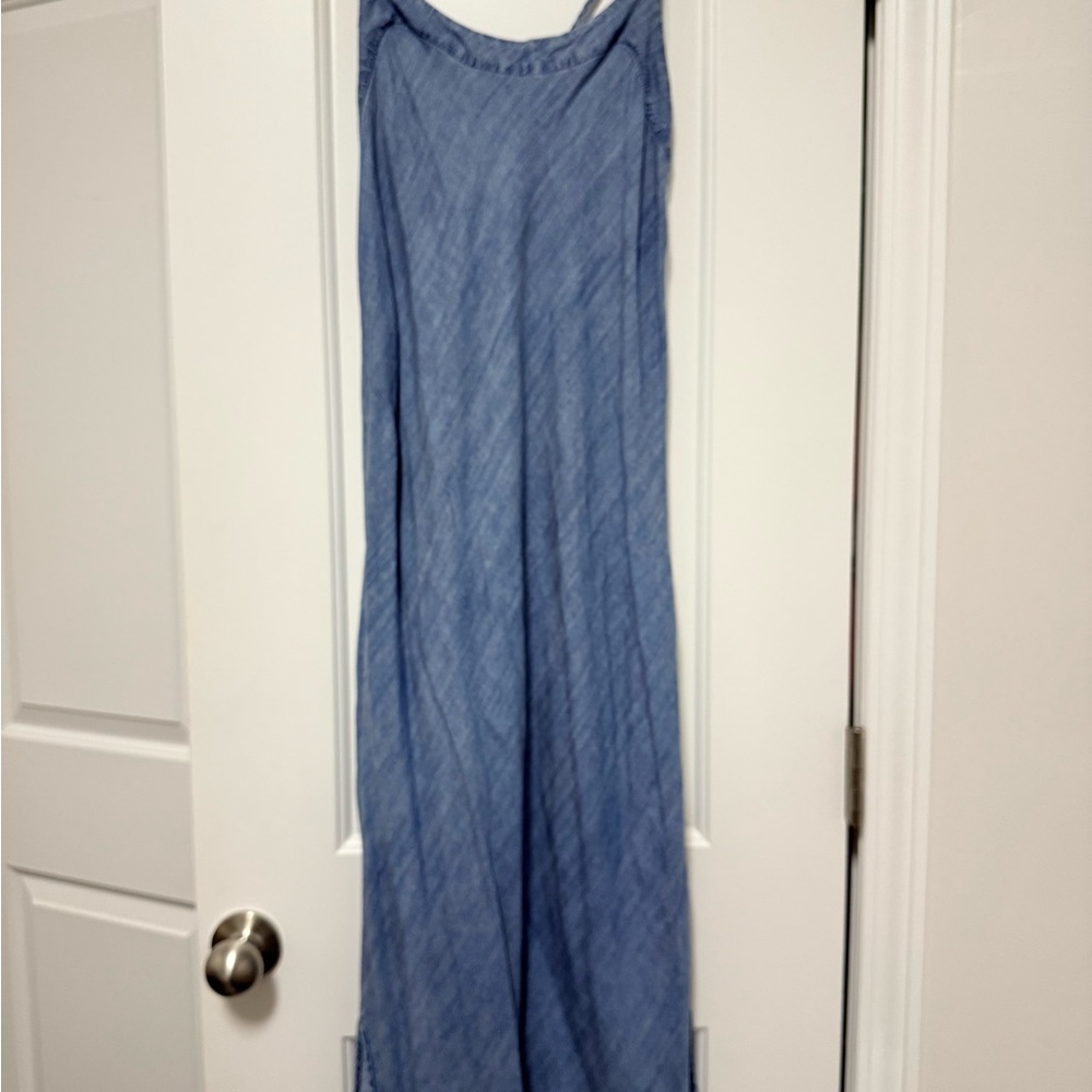 Splendid Light Blue Denim Midi Dress